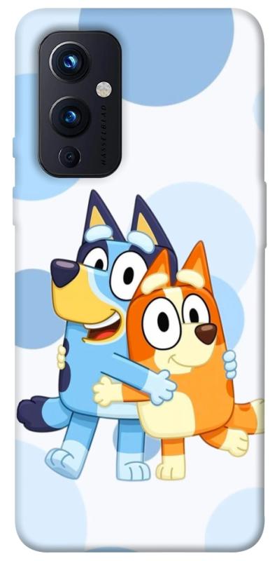 Чехол itsPrint Bluey and bingo для OnePlus 9, детские, купить оптом с доставкой
