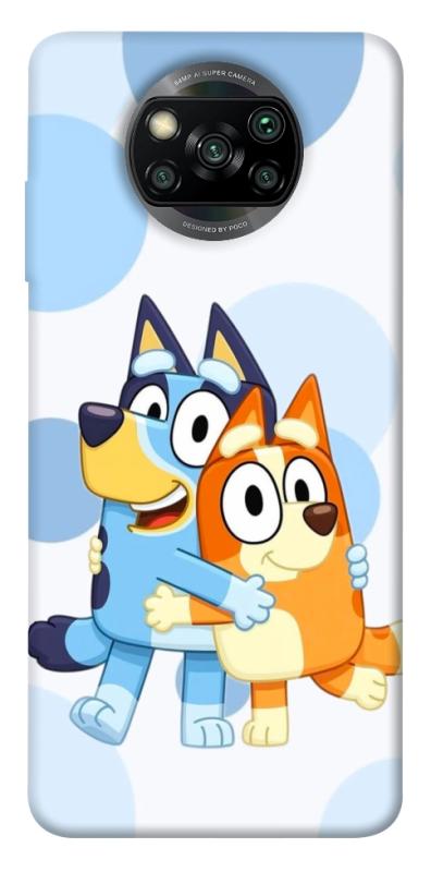 Чехол itsPrint Bluey and bingo для Xiaomi Poco X3 NFC / Poco X3 Pro, детские, купить оптом с доставкой