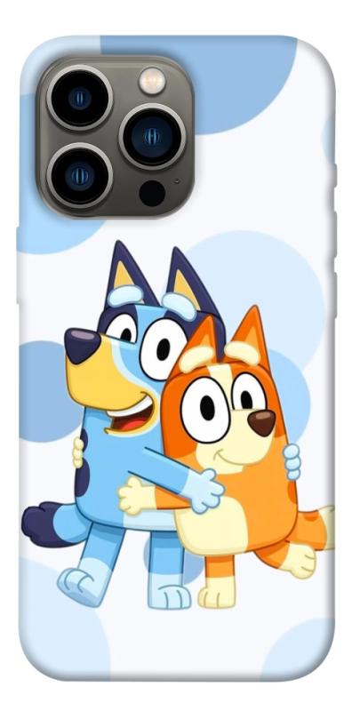 Чехол itsPrint Bluey and bingo для Apple iPhone 13 Pro (6.1"), детские, купить оптом с доставкой