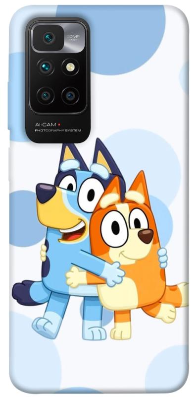Чехол itsPrint Bluey and bingo для Xiaomi Redmi 10, детские, купить оптом с доставкой