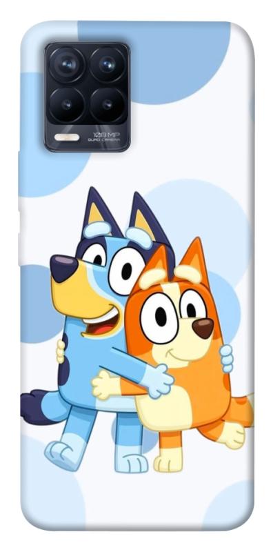 Чохол itsPrint Bluey and bingo для Realme 8, дитячі, купити оптом з доставкою