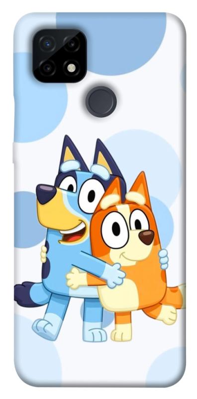 Чехол itsPrint Bluey and bingo для Realme C21, детские, купить оптом с доставкой