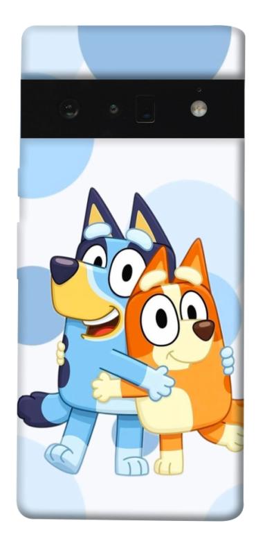 Чохол itsPrint Bluey and bingo для Google Pixel 6 Pro, дитячі, купити оптом з доставкою