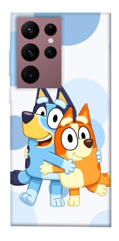 Чехол itsPrint Bluey and bingo для Samsung Galaxy S22 Ultra, детские, купить оптом с доставкой