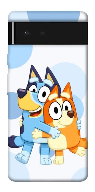 Чохол itsPrint Bluey and bingo для Google Pixel 6, дитячі, купити оптом з доставкою