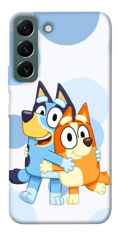 Чехол itsPrint Bluey and bingo для Samsung Galaxy S22, детские, купить оптом с доставкой