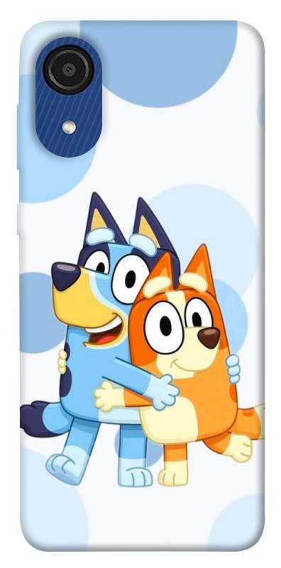 Чехол itsPrint Bluey and bingo для Samsung Galaxy A03 Core, детские, купить оптом с доставкой