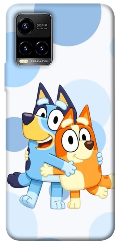Чохол itsPrint Bluey and bingo для Vivo Y21 / Y33s, дитячі, купити оптом з доставкою