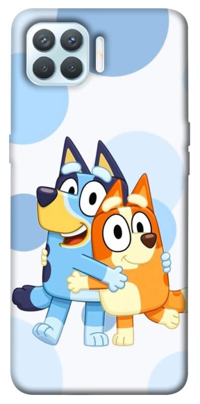 Чохол itsPrint Bluey and bingo для Oppo F17 Pro, дитячі, купити оптом з доставкою