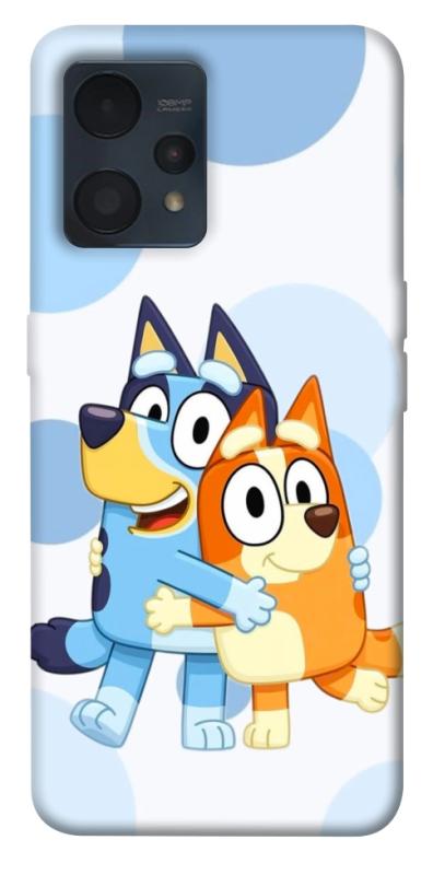Чохол itsPrint Bluey and bingo для Realme 9 4G / 9 Pro+, дитячі, купити оптом з доставкою