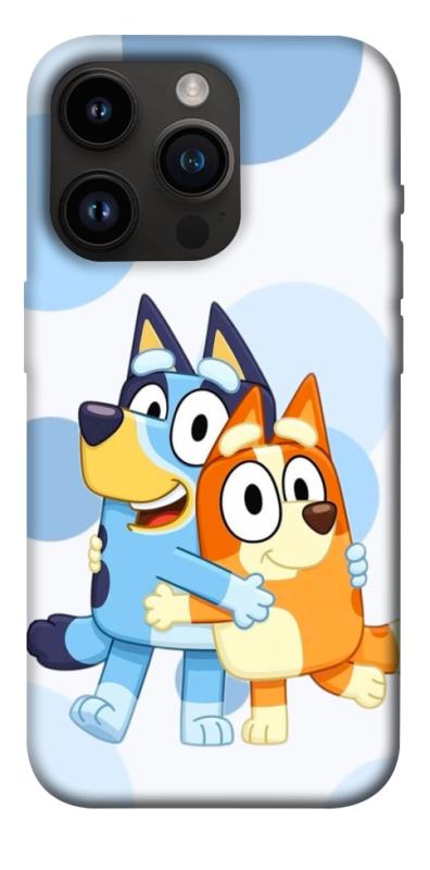 Чохол itsPrint Bluey and bingo для Apple iPhone 14 Pro (6.1"), дитячі, купити оптом з доставкою