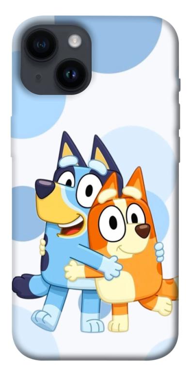 Чохол itsPrint Bluey and bingo для Apple iPhone 14 (6.1"), дитячі, купити оптом з доставкою