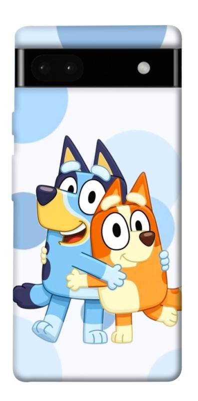 Чохол itsPrint Bluey and bingo для Google Pixel 6a, дитячі, купити оптом з доставкою