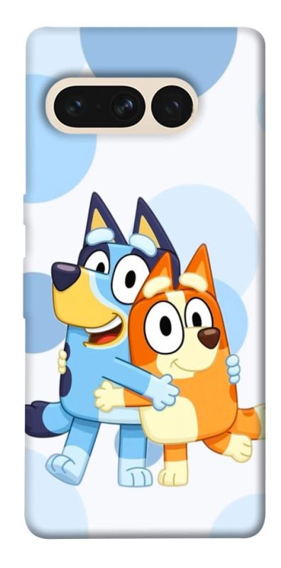 Чохол itsPrint Bluey and bingo для Google Pixel 7 Pro, дитячі, купити оптом з доставкою
