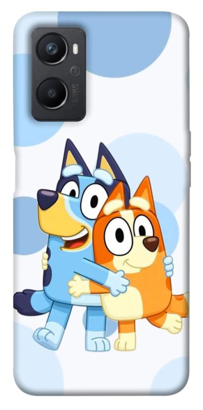 Чохол itsPrint Bluey and bingo для Oppo A96, дитячі, купити оптом з доставкою