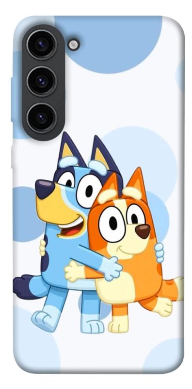 Чехол itsPrint Bluey and bingo для Samsung Galaxy S23, детские, купить оптом с доставкой