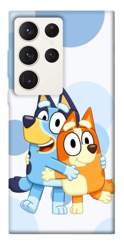 Чохол itsPrint Bluey and bingo для Samsung Galaxy S23 Ultra, дитячі, купити оптом з доставкою