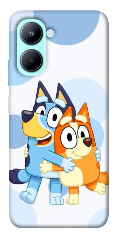 Чохол itsPrint Bluey and bingo для Realme C33, дитячі, купити оптом з доставкою