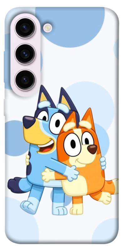 Чехол itsPrint Bluey and bingo для Samsung Galaxy S23+, детские, купить оптом с доставкой