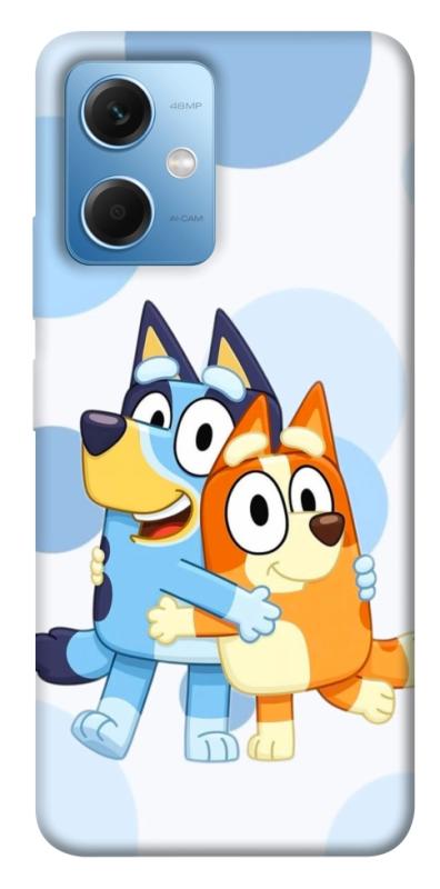 Чехол itsPrint Bluey and bingo для Xiaomi Redmi Note 12 5G, детские, купить оптом с доставкой