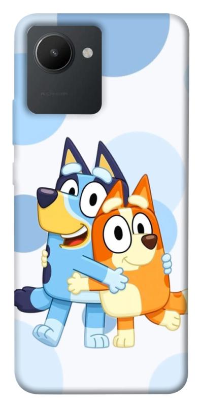 Чохол itsPrint Bluey and bingo для Realme C30, дитячі, купити оптом з доставкою