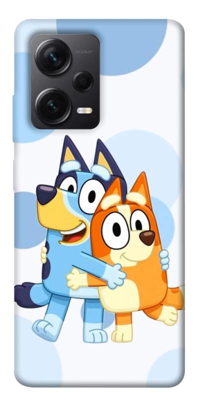 Чехол itsPrint Bluey and bingo для Xiaomi Redmi Note 12 Pro+ 5G, детские, купить оптом с доставкой