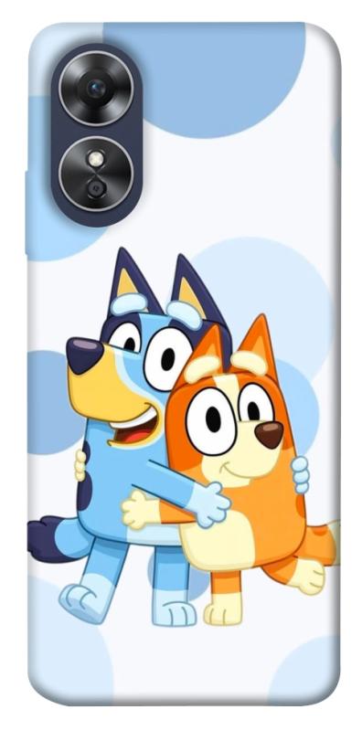 Чехол itsPrint Bluey and bingo для Oppo A17, детские, купить оптом с доставкой