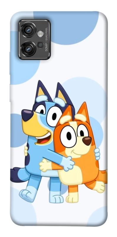 Чехол itsPrint Bluey and bingo для Motorola Moto G32, детские, купить оптом с доставкой