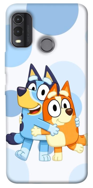 Чехол itsPrint Bluey and bingo для Nokia G11 Plus, детские, купить оптом с доставкой