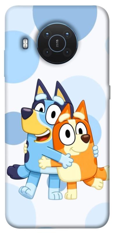 Чехол itsPrint Bluey and bingo для Nokia X10 / X20, детские, купить оптом с доставкой