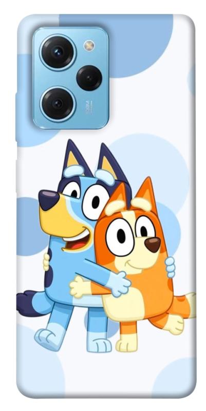 Чехол itsPrint Bluey and bingo для Xiaomi Poco X5 Pro 5G, детские, купить оптом с доставкой