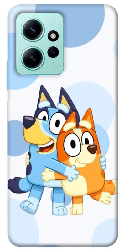 Чехол itsPrint Bluey and bingo для Xiaomi Redmi Note 12 4G, детские, купить оптом с доставкой