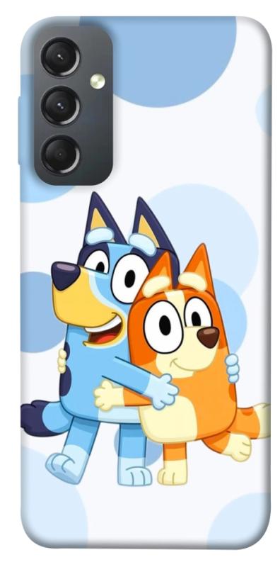 Чохол itsPrint Bluey and bingo для Samsung Galaxy A24 4G, дитячі, купити оптом з доставкою