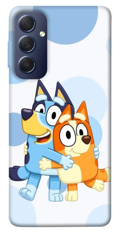 Чохол itsPrint Bluey and bingo для Samsung Galaxy M54 5G, дитячі, купити оптом з доставкою