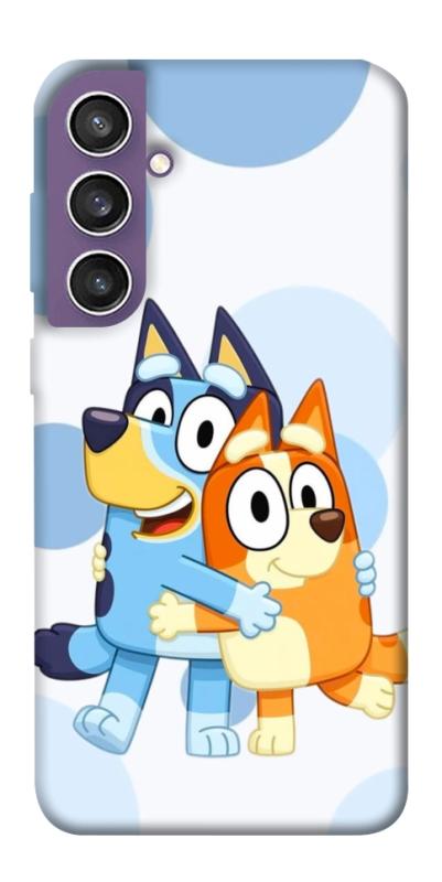 Чехол itsPrint Bluey and bingo для Samsung Galaxy S23 FE, детские, купить оптом с доставкой