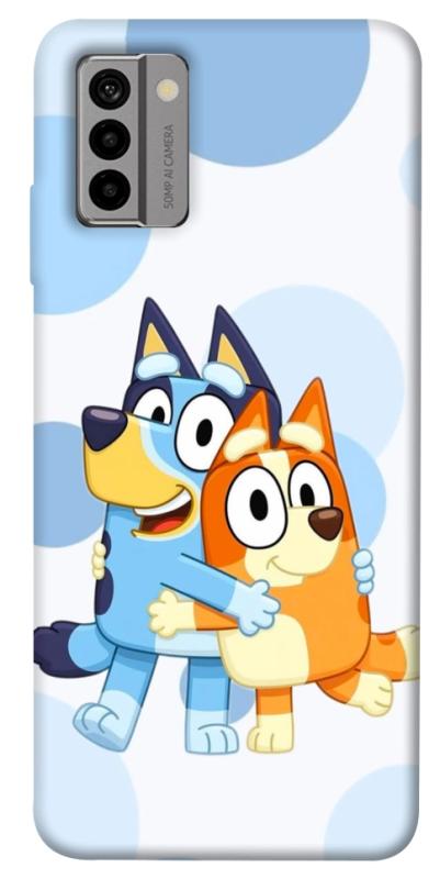 Чехол itsPrint Bluey and bingo для Nokia G22, детские, купить оптом с доставкой