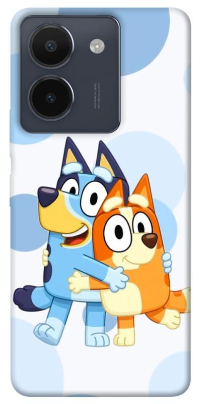 Чохол itsPrint Bluey and bingo для Vivo Y36, дитячі, купити оптом з доставкою