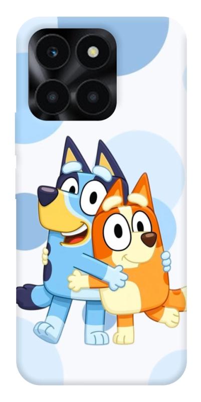 Чохол itsPrint Bluey and bingo для Huawei Honor X6a, дитячі, купити оптом з доставкою