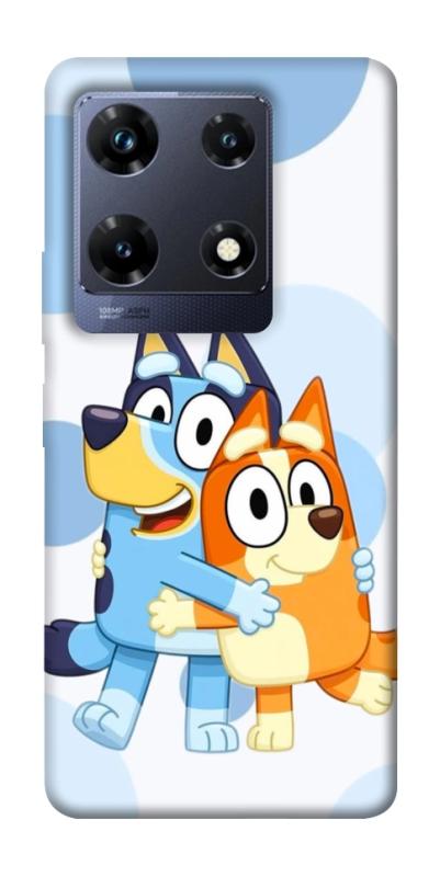 Чохол itsPrint Bluey and bingo для Infinix Note 30 Pro, дитячі, купити оптом з доставкою