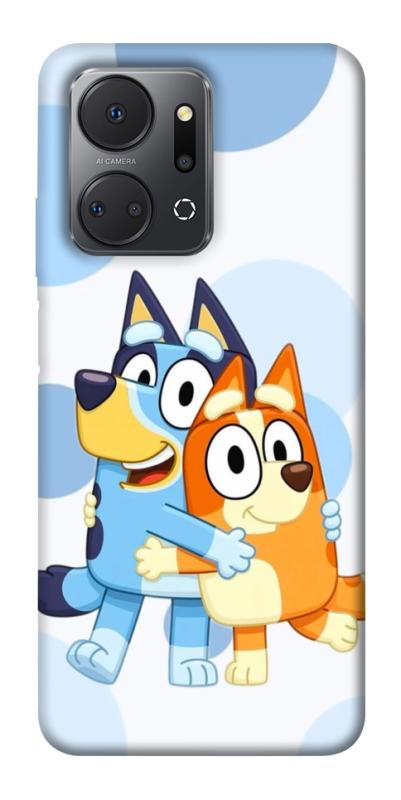 Чехол itsPrint Bluey and bingo для Huawei Honor X7a, детские, купить оптом с доставкой