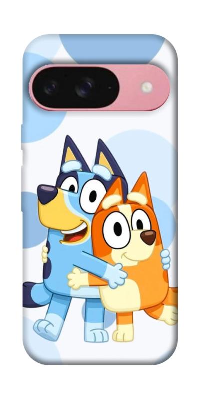 Чохол itsPrint Bluey and bingo для Google Pixel 9, дитячі, купити оптом з доставкою