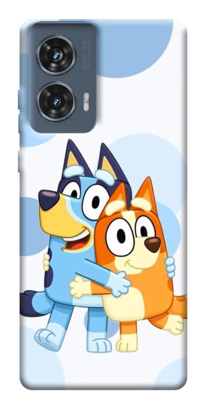 Чехол itsPrint Bluey and bingo для Motorola Edge 50 Fusion, детские, купить оптом с доставкой