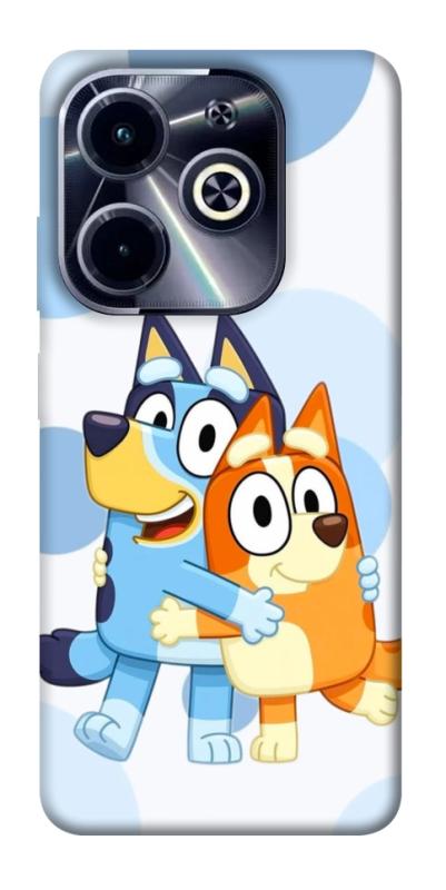 Чехол itsPrint Bluey and bingo для Infinix Hot 40i, детские, купить оптом с доставкой