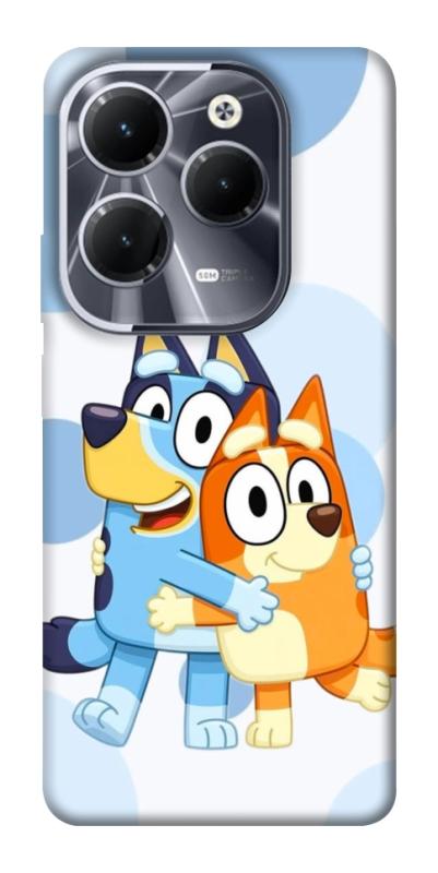 Чехол itsPrint Bluey and bingo для Infinix Hot 40, детские, купить оптом с доставкой