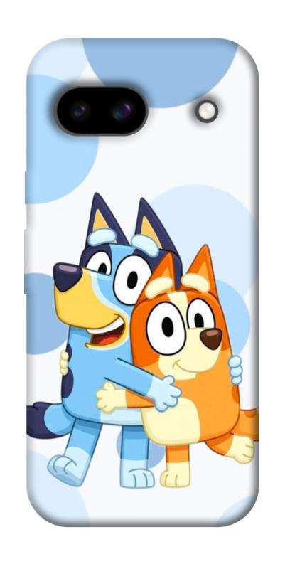 Чохол itsPrint Bluey and bingo для Google Pixel 8a, дитячі, купити оптом з доставкою