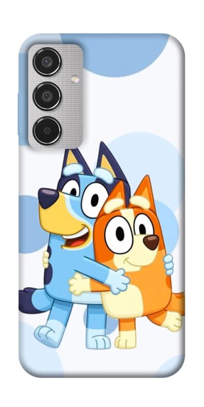 Чохол itsPrint Bluey and bingo для Samsung Galaxy M35 5G, дитячі, купити оптом з доставкою