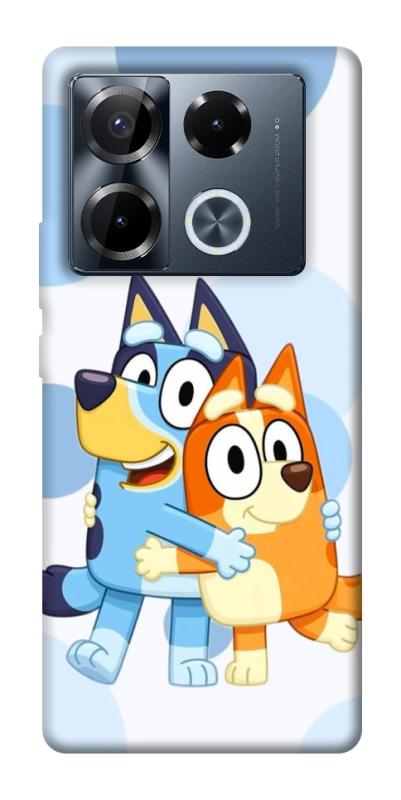 Чохол itsPrint Bluey and bingo для Infinix Note 40 Pro 4G, дитячі, купити оптом з доставкою