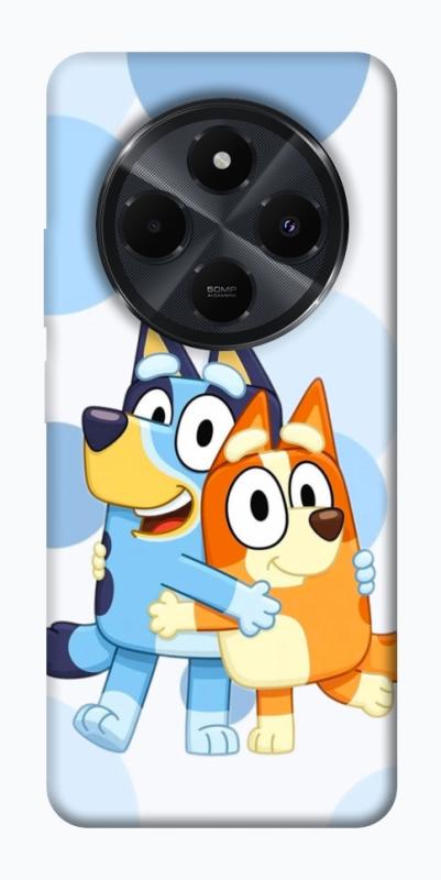 Чохол itsPrint Bluey and bingo для Xiaomi Redmi 14C / Poco C75, дитячі, купити оптом з доставкою