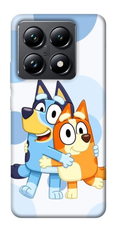 Чохол itsPrint Bluey and bingo для Xiaomi 14T Pro, дитячі, купити оптом з доставкою