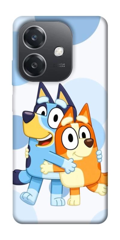 Чохол itsPrint Bluey and bingo для Oppo A3 4G, дитячі, купити оптом з доставкою